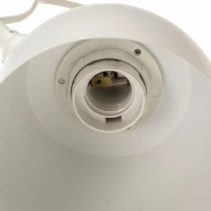 Cheap Applique 1002 avec prise, à 2 lampes, blanche Éclairage De Bureau