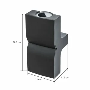 Best Applique d’extérieur KLAMP, 22,5 cm, 2 lampes Éclairage Extérieur Professionnel