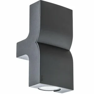 Best Applique d’extérieur KLAMP, 22,5 cm, 2 lampes Éclairage Extérieur Professionnel