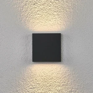 Best Sale Applique d'extérieur LED carrée Trixy, graphite Éclairage Extérieur Professionnel