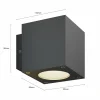 Sale Applique d'extérieur LED Jarno, graphite Éclairage Extérieur Professionnel