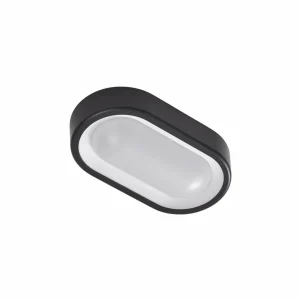 Best Applique d'extérieur LED Niniel, noir/blanc, plastique Éclairage Extérieur Professionnel
