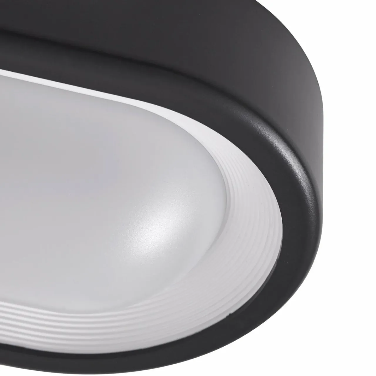 applique_dextrieur_led_lindby_niniel_noirblanc_plastique_3.webp Best Applique d'extérieur LED Niniel, noir/blanc, plastique Éclairage Extérieur Professionnel