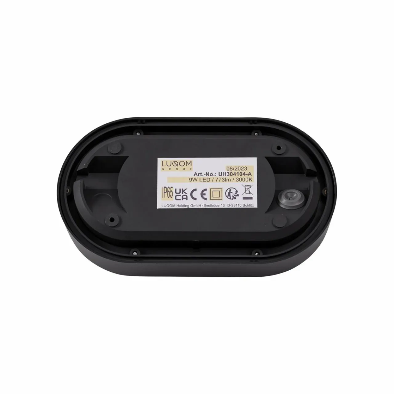 applique_dextrieur_led_lindby_niniel_noirblanc_plastique_4.webp Best Applique d'extérieur LED Niniel, noir/blanc, plastique Éclairage Extérieur Professionnel