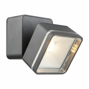 Best Applique d’extérieur LED Lissy, anthracite, angles Éclairage Extérieur Professionnel