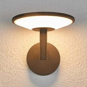 Store Applique d'extérieur LED Fenia, anthracite, 21 cm, aluminium Éclairage Extérieur Professionnel