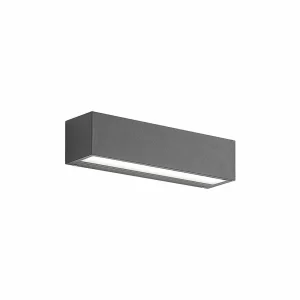 Store Applique d'extérieur LED Lengo, 25 cm, gris graphite, à 1 lampe. Éclairage Extérieur Professionnel
