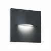 Clearance Applique d'extérieur LED Vita, gris foncé, 14 x 14 cm Éclairage Extérieur Professionnel
