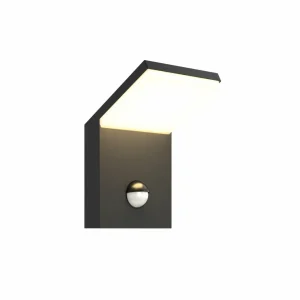 Store Applique extérieure LED Nevio à détecteur Éclairage Extérieur Professionnel