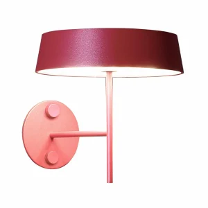 Best Sale Applique LED Miram à batterie dimmable rouge rubis Éclairage Extérieur Professionnel
