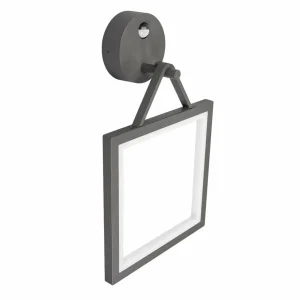 Cheap Applique LED Mirco carrée à capteur de mouvement Éclairage Extérieur Professionnel