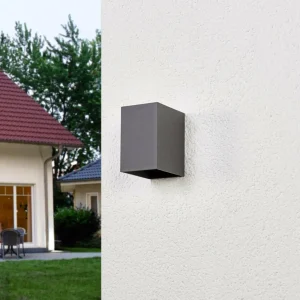 Best Applique murale extérieure LED Mikka gris foncé Éclairage Extérieur Professionnel
