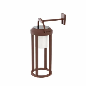 Store Applique murale LED 2 en 1 Tilena, rouille, ronde, aluminium Éclairage Extérieur Professionnel