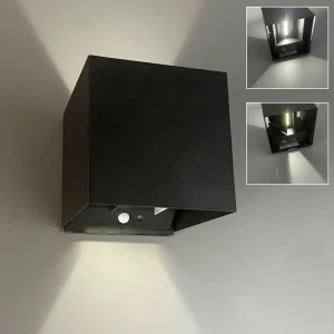 Sale Applique murale LED rechargeable Magnetics, noir, 120°, up/down, capteur Éclairage Extérieur Professionnel