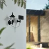 Cheap Appliques solaires LED Sayata, noir, aluminium, lanterne Éclairage Extérieur Professionnel