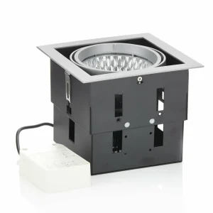 Best Adin lampe enc. LED 3 000 K, 25,9 W, grise Éclairage De Magasins