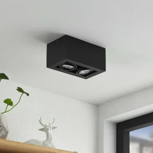 Hot Giyan Downlight, à 2 lampes, noir Éclairage De Bureau