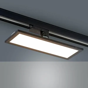 Flash Sale Hairis Panneau LED 3 phases noir 3000 K Éclairage De Magasins