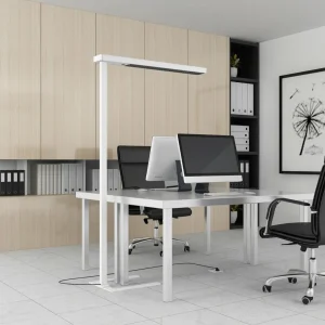 Best Lampadaire de bureau LED Susi, blanc, détecteur, Set de 2 Éclairage De Bureau