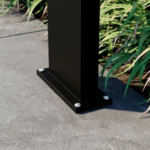 Best Sale Borne LED solaire Silvan avec détecteur, 100 cm Éclairage Extérieur Professionnel