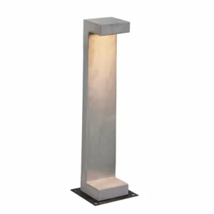Store Borne lumineuse LED E192 en béton, hauteur 70 cm Éclairage Extérieur Professionnel