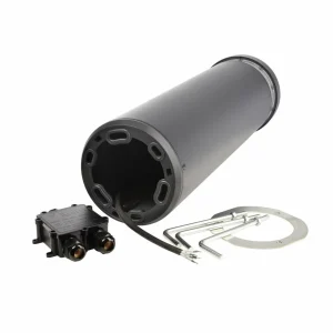 Shop Borne lumineuse LED Faro, hauteur 100 cm, gris foncé, DALI, 3.000 K Éclairage Extérieur Professionnel