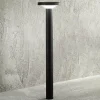 Sale Borne lumineuse LED MyWhite_Bond en noir moderne Éclairage Extérieur Professionnel