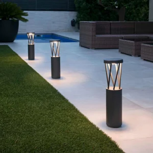 Best Borne lumineuse LED Twist Éclairage Extérieur Professionnel