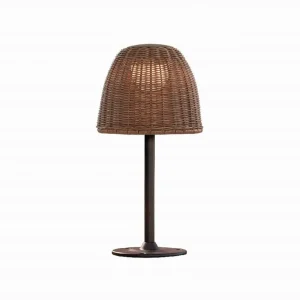 Cheap lampe pour socle LED Atticus, hauteur 40 cm, brun graphite/brun Éclairage Extérieur Professionnel