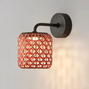 Sale Nans A Applique d'extérieur LED, rouge, Ø 16,7 cm Éclairage Extérieur Professionnel