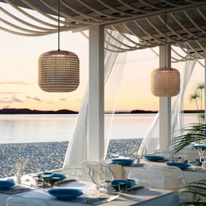 Discount Nans S/31 suspension d'extérieur LED, brun Éclairage Extérieur Professionnel
