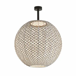 Store Nans Sphere PF/80 Plafonnier d'extérieur LED brun Éclairage Extérieur Professionnel