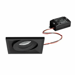 Best BB36 encastré LED non dimmable noir Éclairage De Magasins