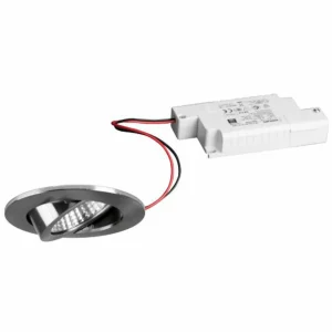 Best BB03 encastré RC driver angulaire nickel Éclairage De Magasins