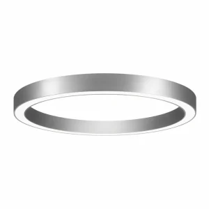 Best Biro Circle anneau, Ø 60 cm, Casambi, argent, 840 Éclairage De Bureau