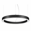 Cheap Biro Circle anneau direct 75cm 40W on/off noir 830 Éclairage De Magasins