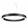 Online Biro Circle anneau direct 75cm 50W on/off noir 830 Éclairage De Magasins
