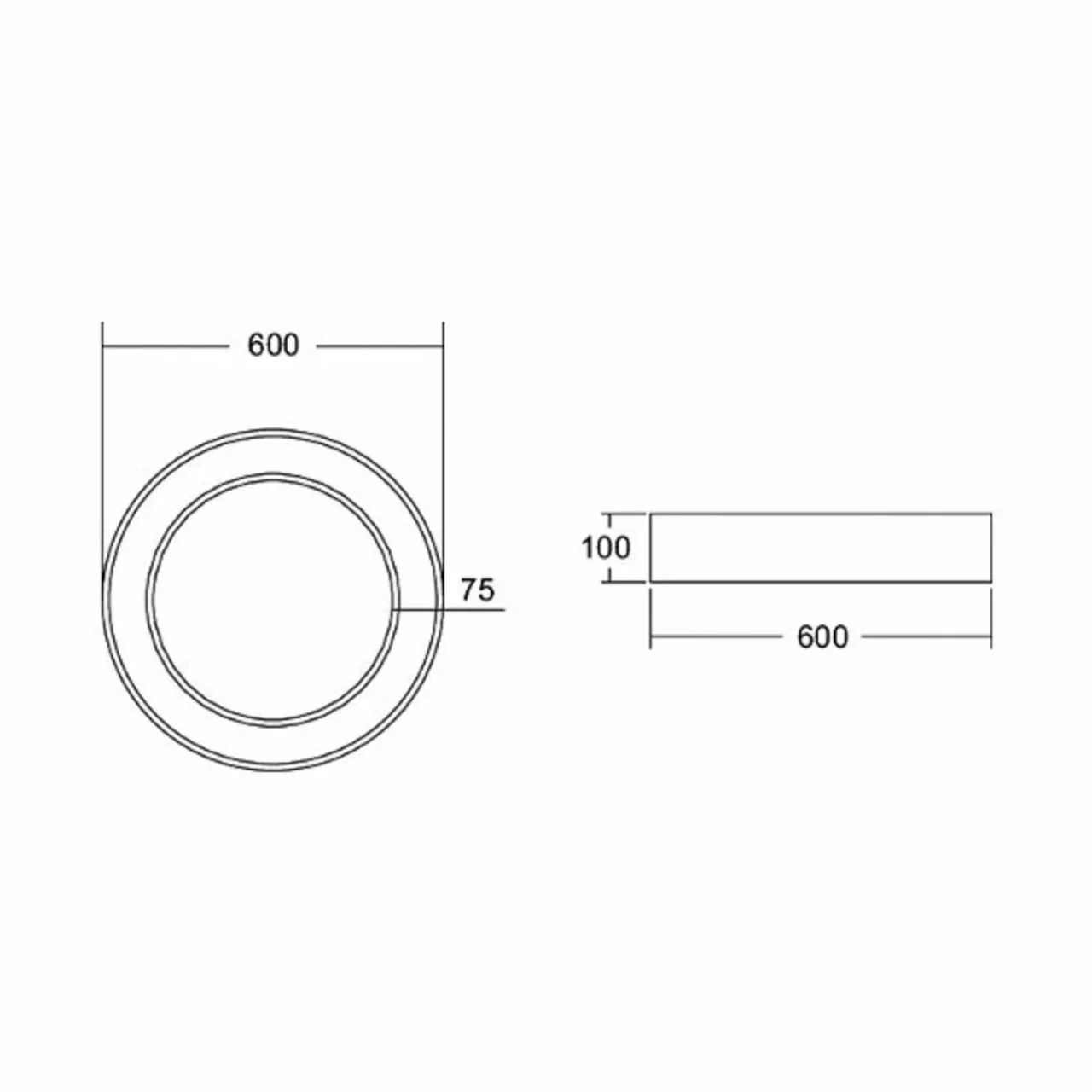 brumberg_biro_circle_plafond_circulaire__cm_dali_argent__1.webp Cheap Biro Circle Plafond circulaire, Ø 60cm, DALI, argent, 830 Éclairage De Bureau