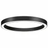 Outlet Biro Circle Plafond 25W Ø60cm on/off noir 840 Éclairage De Bureau