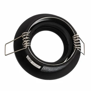 Store Loop-R boîtier pour spot encastré, noir Éclairage De Magasins
