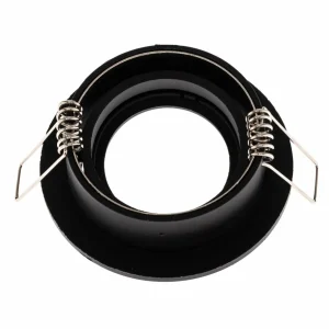 Store Loop-R boîtier pour spot encastré, noir Éclairage De Magasins