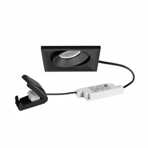 Store Spot encastré LED BB38 RC boîte de raccordement noir structuré Éclairage De Magasins