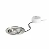 Sale Spot encastré LED BB09, RC, driver rond, inox Éclairage De Magasins