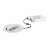 New Spot encastré LED Tirrel-R, intensité variable RC, blanc structuré Éclairage De Magasins