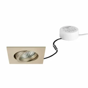 Store Spot encastré LED Tirrel-S, RC, driver rond, or clair Éclairage De Magasins