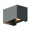 Clearance applique d'extérieur Rectangle up/down hauteur 10cm anthracite Éclairage Extérieur Professionnel
