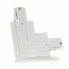 Clearance Connecteur en L Conducteur de protection intérieur, blanc Éclairage De Magasins