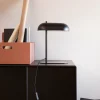 Sale lampe à poser Arch, noir, métal, hauteur 36 cm Éclairage De Bureau