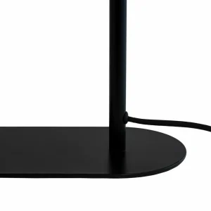 Sale lampe à poser Arch, noir, métal, hauteur 36 cm Éclairage De Bureau