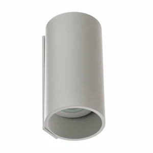 Best Egger Applique d'extérieur LED Tubo, blanc, Ø 9 cm, aluminium, up/down Éclairage Extérieur Professionnel
